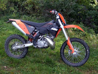 photo KTM EXC 200