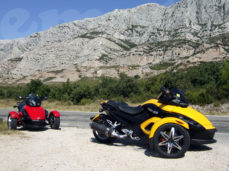essai du Can-Am Spyder RS SE5 modèle 2008