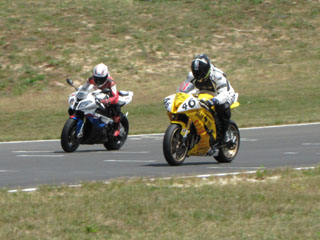 de radigues rider school bill en duo run herve duffard passe devant
