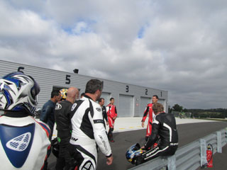 de radigues rider school briefing avant entree en piste
