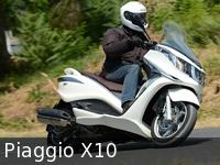 Piaggio X10 125, 350 et 500