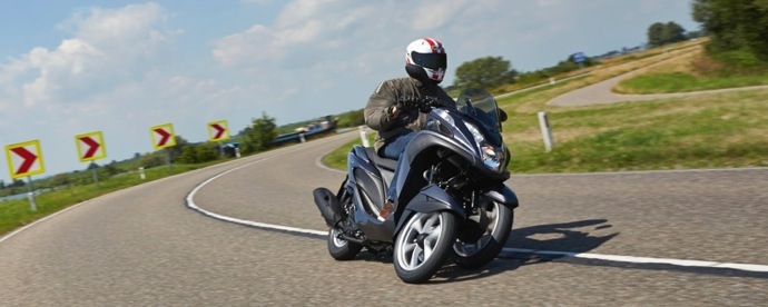 essai du Yamaha Tricity 125 modèle 2015