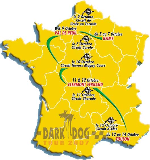 carte dark dog moto tour