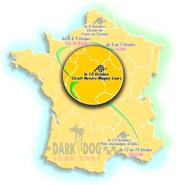 dark dog tour magny cours dark dog tour magny cours