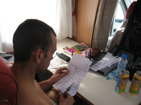 toulon samedi preparation du road book pour etape surprise samedi soir