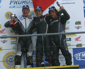 roadster cup 600 le mans 2008 podium