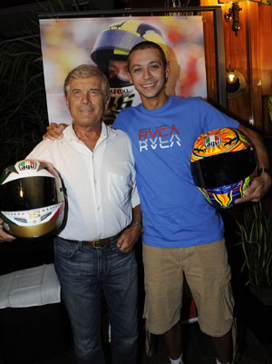 lino dainese et valentino rossi lino dainese et valentino rossi