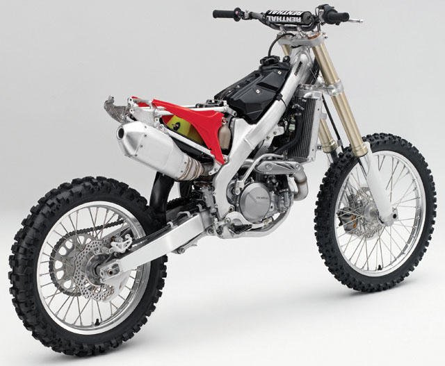 honda crf450r 2009 nue arriere