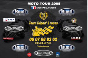 partenaire moto tour 2008