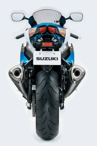 suzuki gsxr 1000 k9 rearview