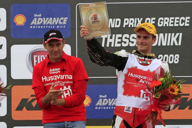 adrien chareyre champion du monde supermoto s2 2008