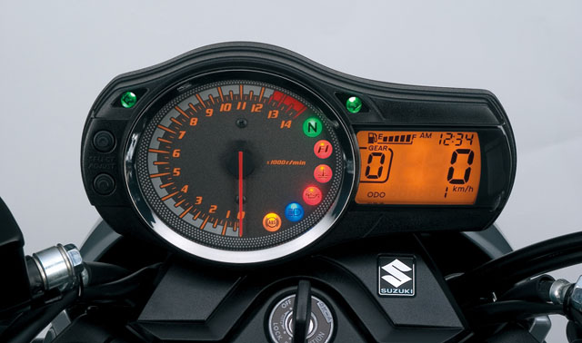 suzuki bandit gsf 650 2009 instrument