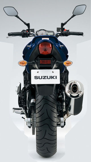 suzuki bandit gsf 650 2009 rearview