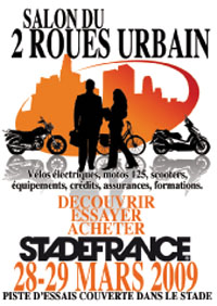 salon deux roues urbain affiche salon deux roues urbain affiche