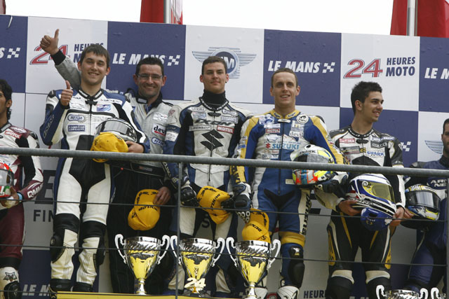24h du mans 2009 sst podium 24h du mans 2009 sst podium