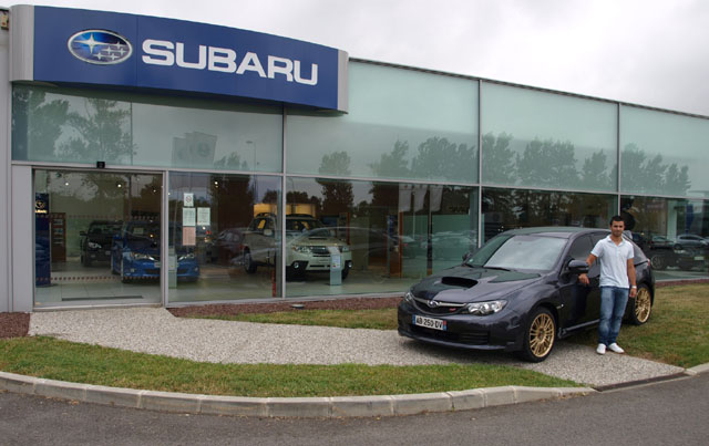 mike di meglio subaru impreza wrx sti toulouse