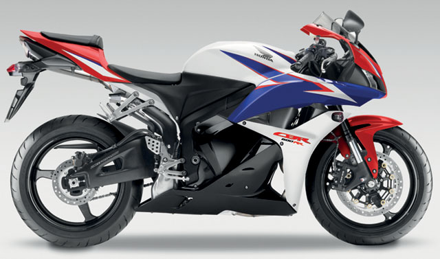 honda cbr600rr 2010 rouge blanc bleu