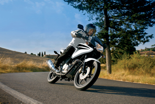honda cbf125 2010 banc action
