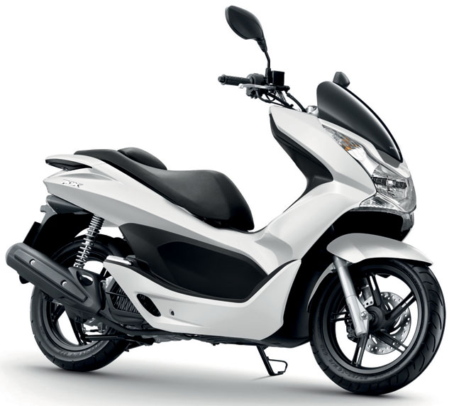 honda pcx 2010 start stop 34 avant droit