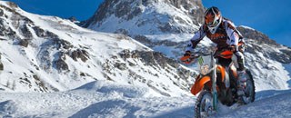 Guerlain Chicherit : apr�s le ski extr�me, la moto