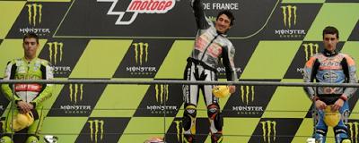 Louis Rossi s'offre la victoire au Mans en Moto3