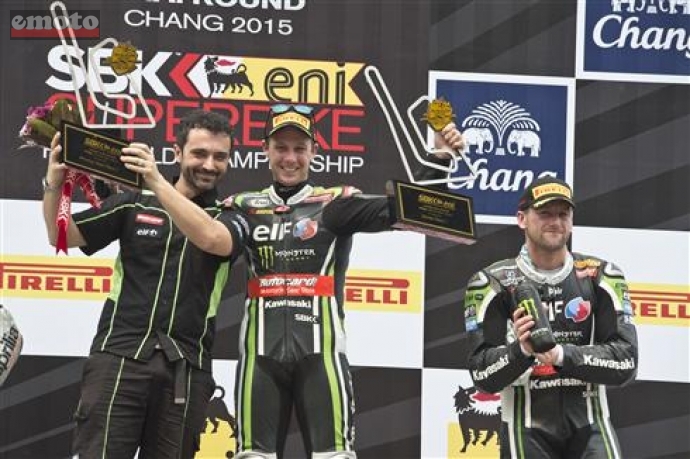 jonathan rea s offre un double wsbk en thailande jonathan rea s offre un double wsbk en thailande