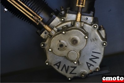 Moteur Anzani moto et avion, expo à l'Atelier des Pionniers