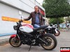 Stéphane et sa Yamaha XSR 900 chez Motos Sohn à Strasbourg