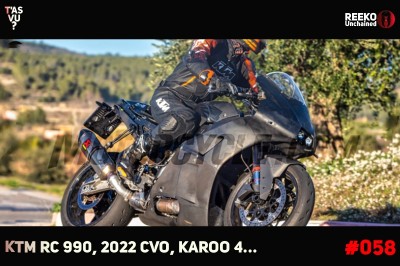 CVO 2022, Metzeler Karoo 4 et KTM RC 990 : vidéo Reeko 59