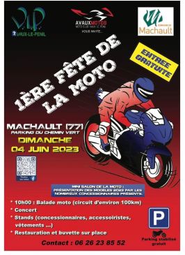 1 ère fête de la Moto A Vaux Motos (Moto Club de Vaux-le-Pénil 77)