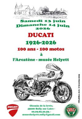 100 ans Ducati musée Helyett