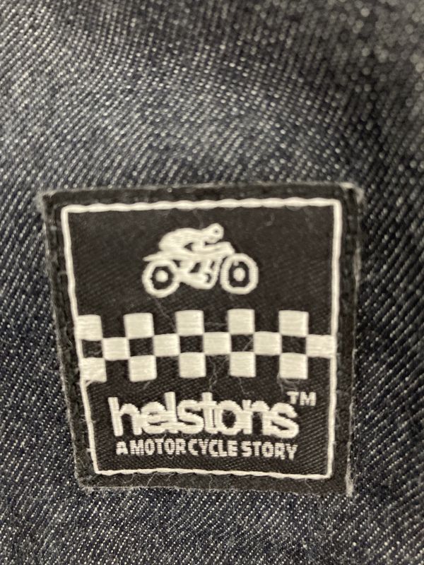 Blouson moto genesis helstons bleu 4/5