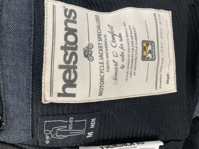 Blouson moto genesis helstons bleu 5/5