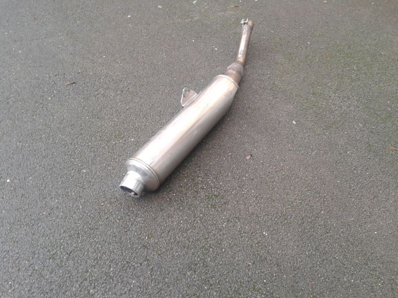 Silencieux modifié kawasaki 500 gpz 1993 2/3