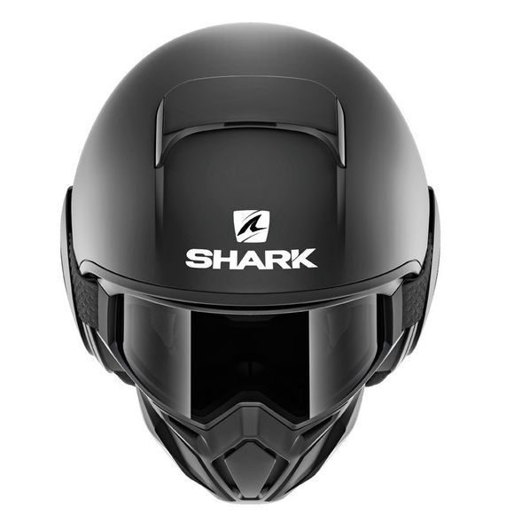 Casque shark street drak - blank mat - noir 4/9