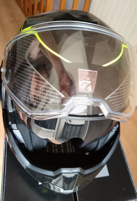 Casque Scorpion EXO-TECH EVO Animo Noir Jaune 2/2