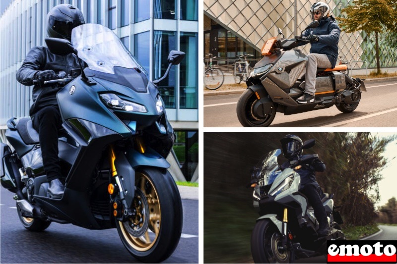 Comparatif Yamaha TMax 560, Honda X ADV 750 et BMW CE 04, yamaha tmax 560 honda x adv 750 et bmw ce 04 les maxi scooters 2022