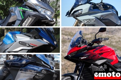 Comparatif CB1000 GT, Tracer 9 GT, Versys 1100 SE, 1000 GX et S 1000 XR