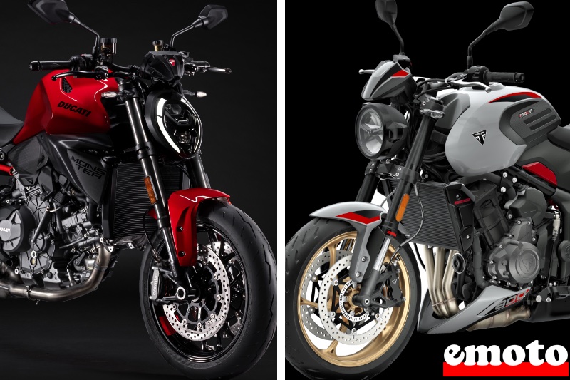 ducati monster et triumph trident 800 les deux nouveautes 2026