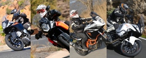 Comparatif KTM gamme Adventure 1050, 1190, 1190R et 1290