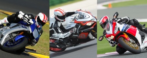 Comparatif 7 motos sportives 4 cylindres 1000 cm3 en 2015