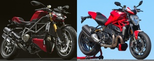 Comparatif 2 Ducati : Monster 1200 R et Streetfighter 1100 S