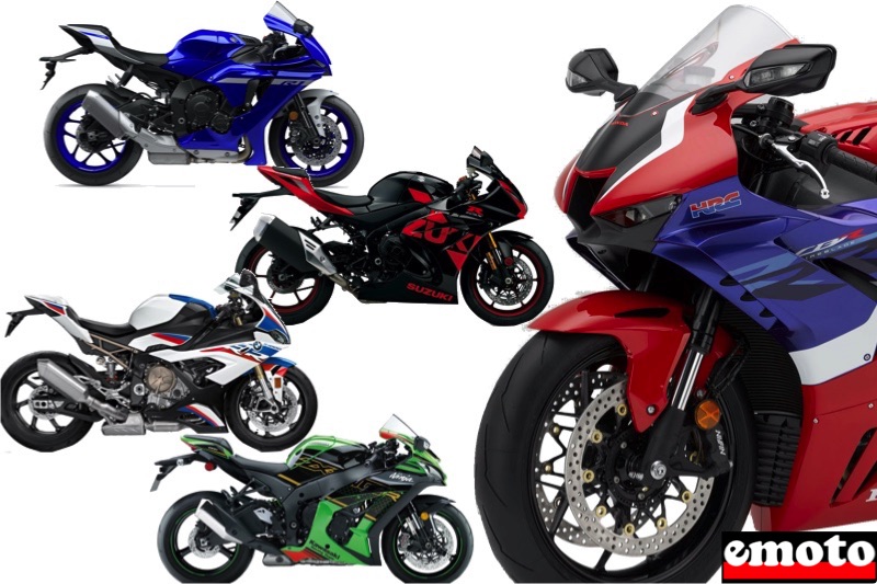 Comparatif 5 hyper sportives 1000 Superbike 2020, honda cbr 1000 rr r vs hyper sportive 2020