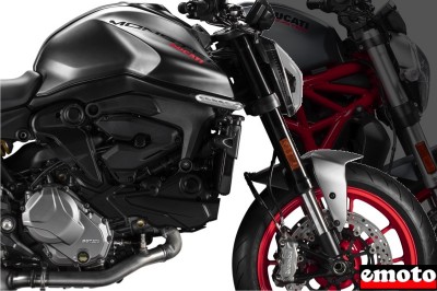 Comparatif Ducati Monster 2021 vs Monster 821