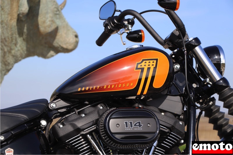 le moteur milwaukee eight de 114 ci anime desromais un street bob muscle