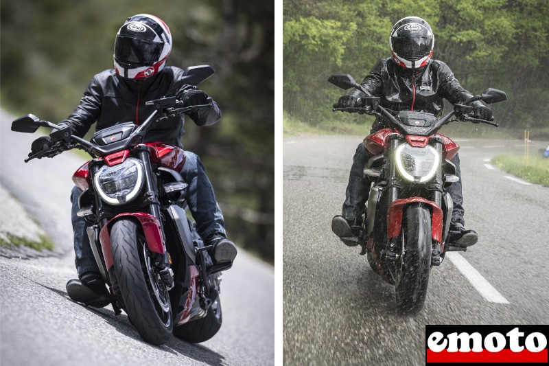 mode sport ou mode pluie la moto s adapte aux conditions