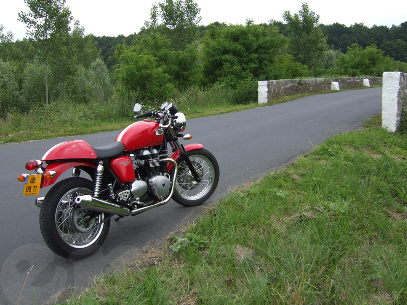 Essai Triumph Thruxton