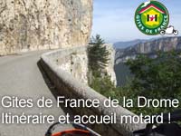 Balade La Drôme à moto