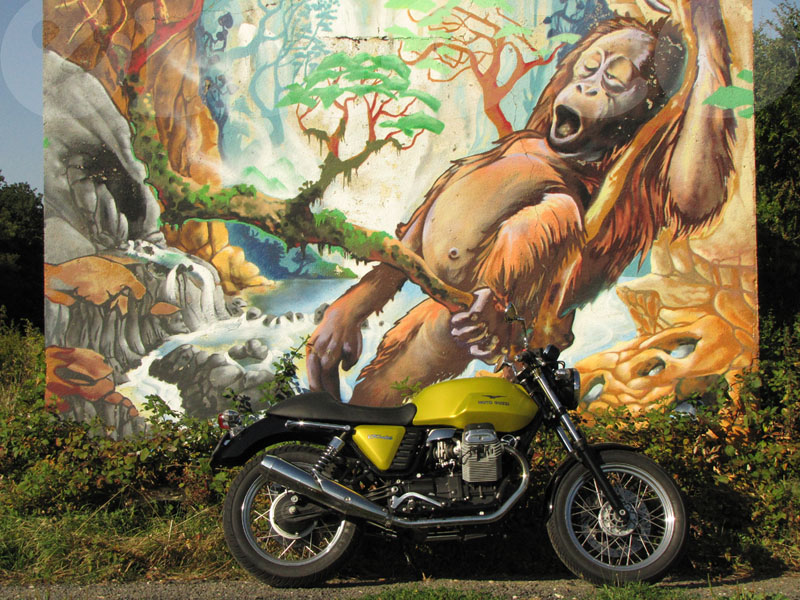 Essai Moto-Guzzi V7 Cafe Essai Moto-Guzzi V7 Cafe