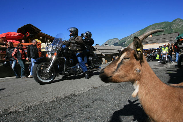 Morzine Harley Days 2011 : balade par les Lindarets